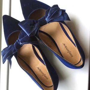 Blue Suede Party Shoes